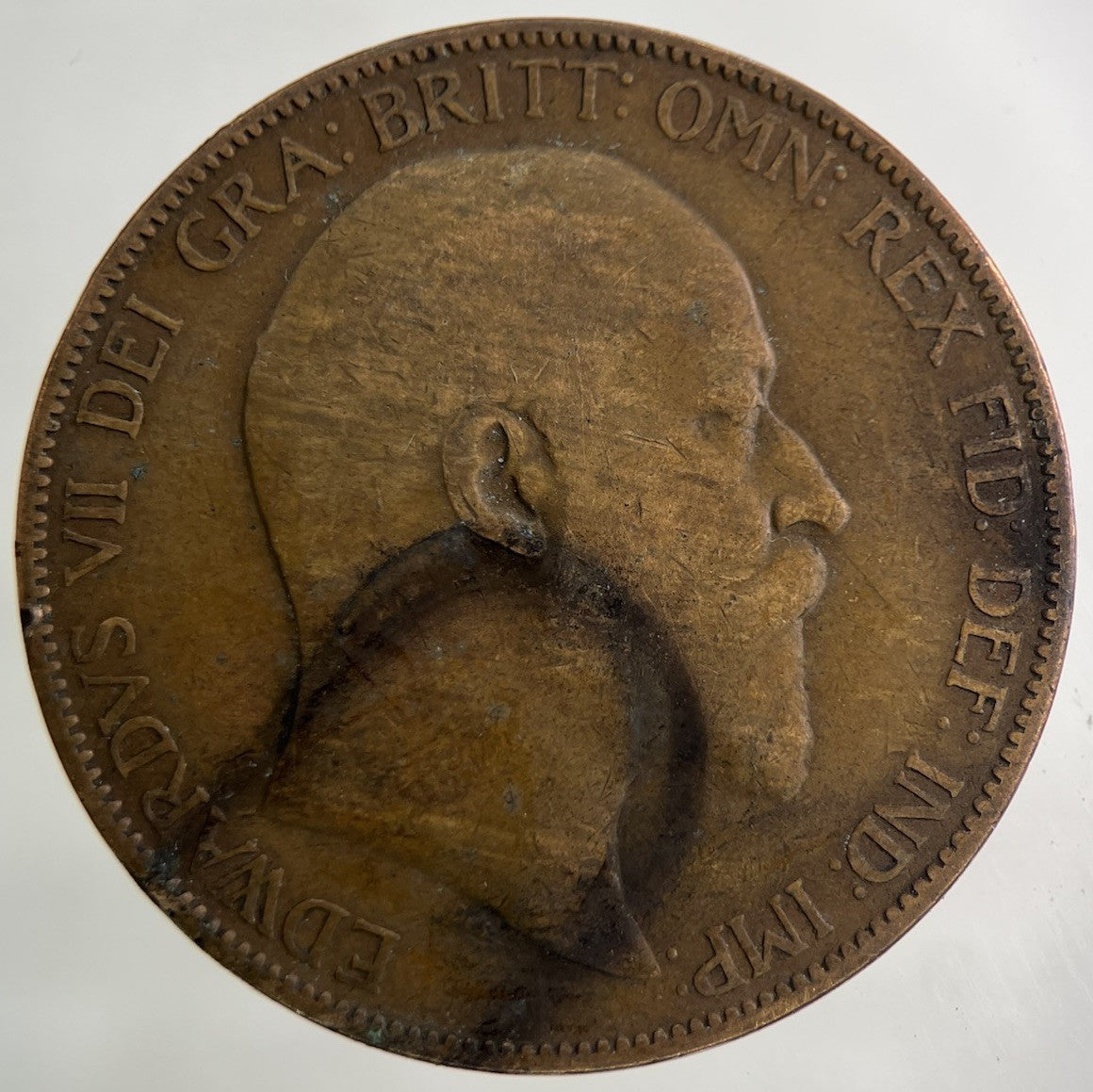 1906 Edward VII One Penny Coin | Collectable Grade