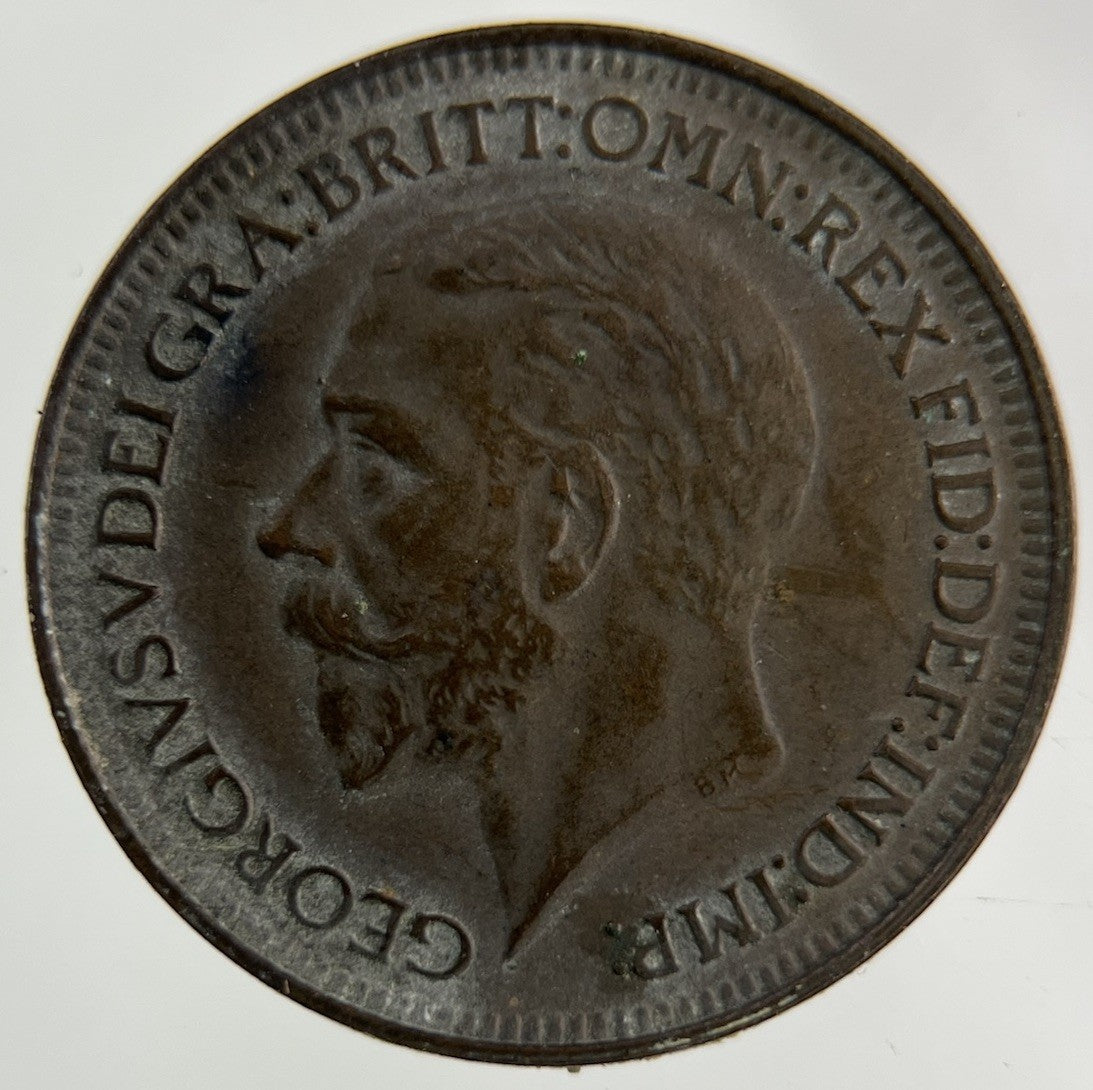 1931 George V Farthing Coin | Fine Collectable Grade