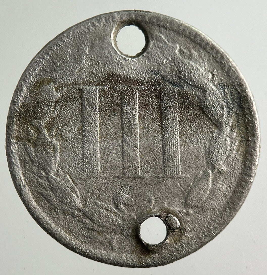 US USA 3 III Cents Nickel Coin | Collectable Grade