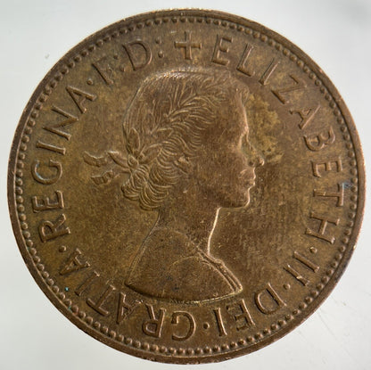 1965 Elizabeth II 2nd One Penny Coin | Fine Collectable Grade