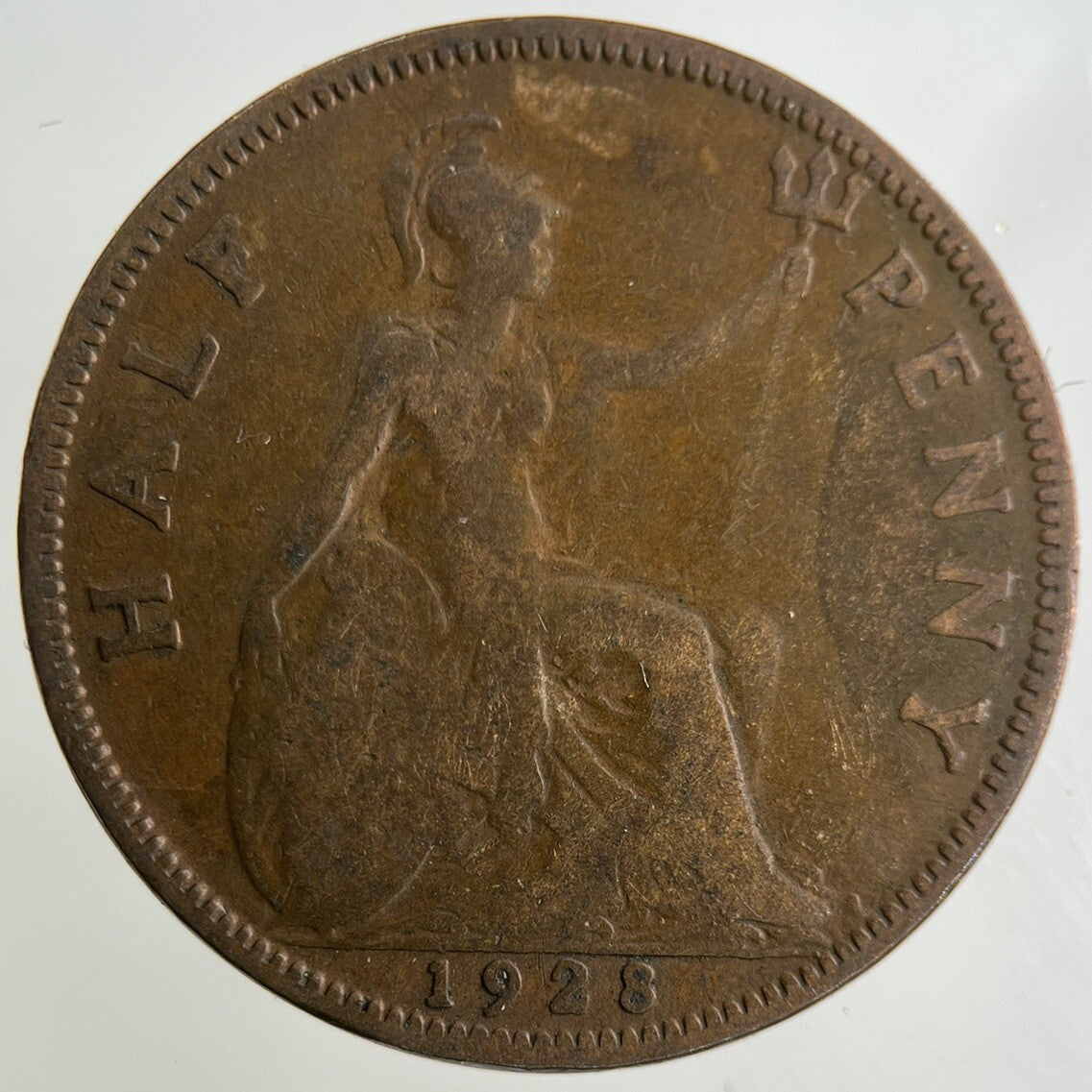 1928 George V Half - Penny Coin | Collectable Grade
