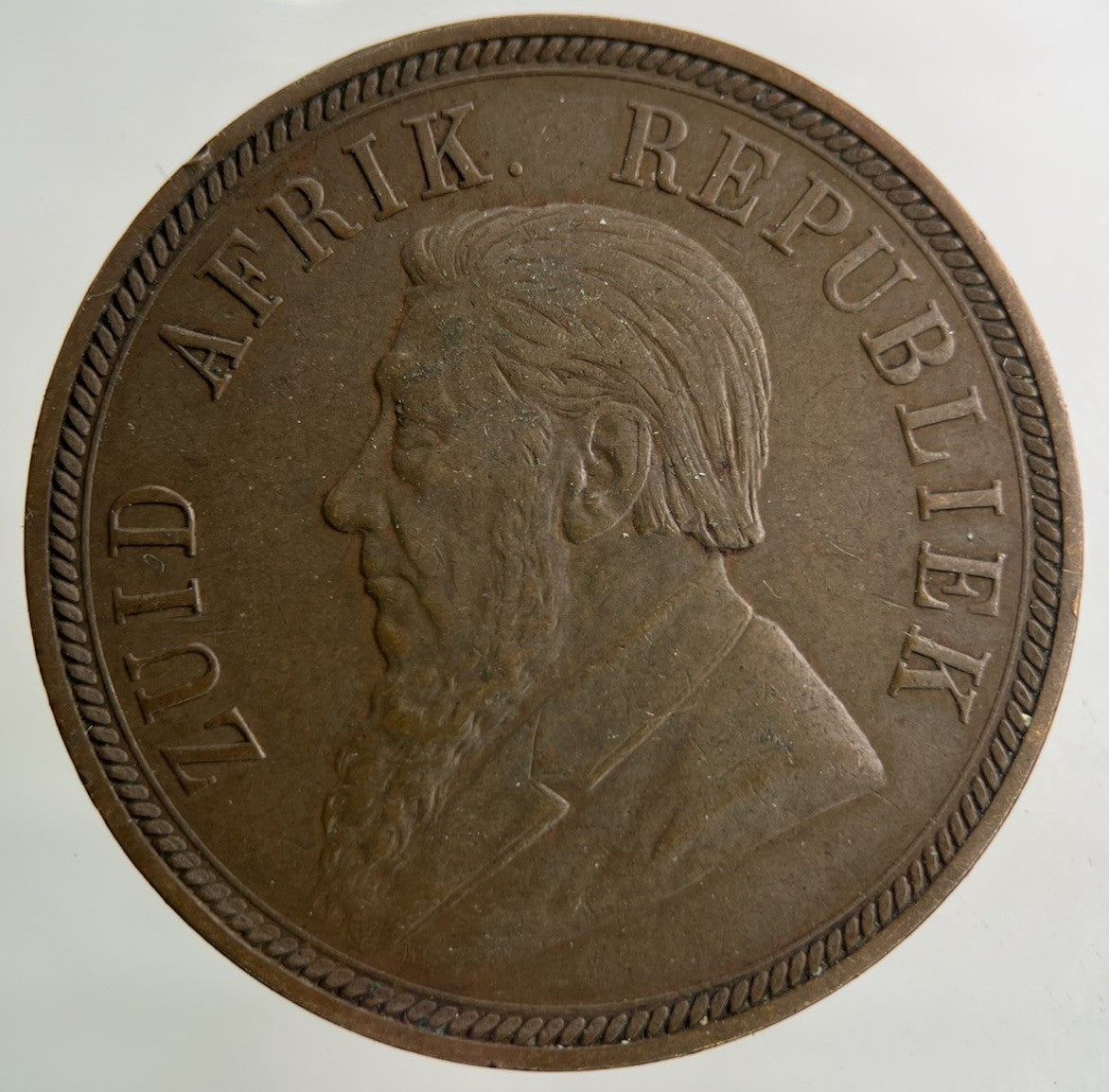 1898 South Africa One Penny Coin | Fine Collectable Grade