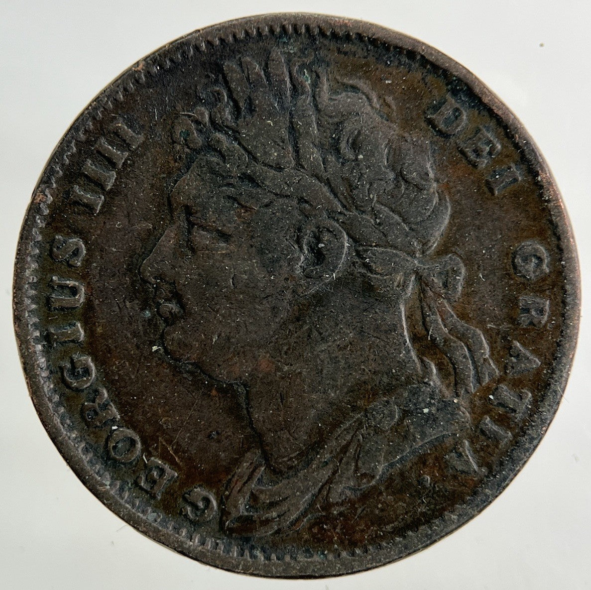 1821 George IV Farthing Coin | Collectable Grade