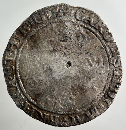 1625 - 49 Charles I 1st Sixpence Silver Coin | Collectable Grade