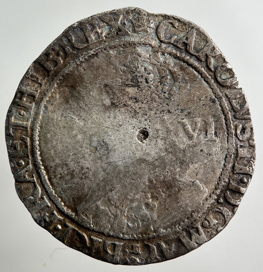 1625 - 49 Charles I 1st Sixpence Silver Coin | Collectable Grade