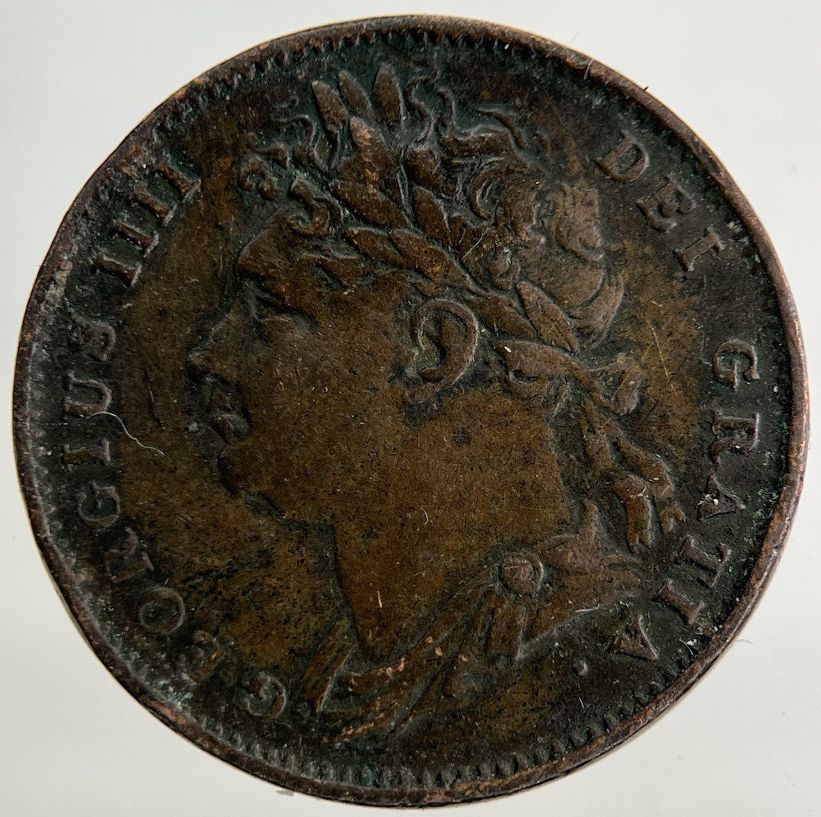 1822 George IV Farthing Coin | Fine Collectable Grade