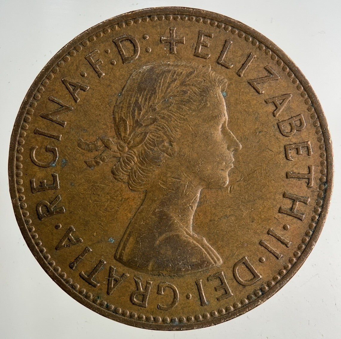1961 Elizabeth II 2nd One Penny Coin | Fine Collectable Grade