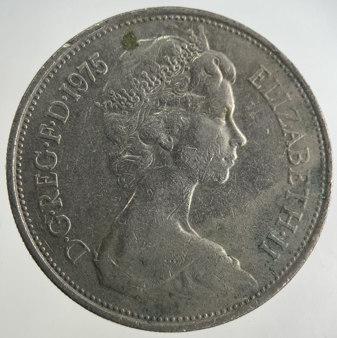 1975 Elizabeth II 2nd 10p Ten - Pence Coin | Fine Collectable Grade