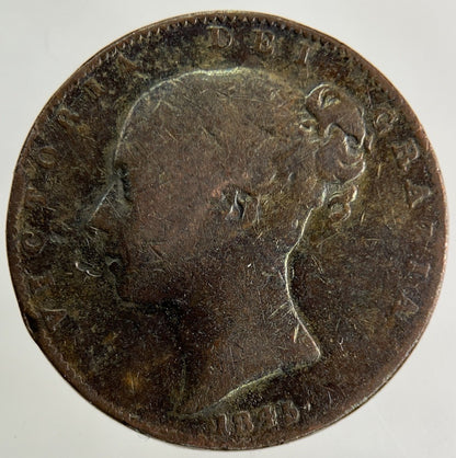 1845 Victoria Farthing Coin | Collectable Grade