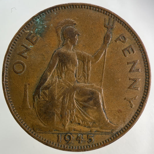 1945 George VI One Penny Coin | Collectable Grade