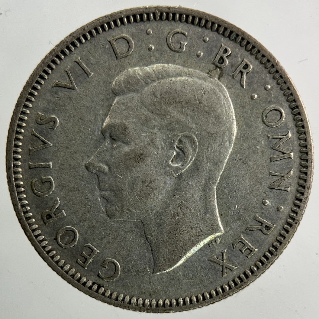 1941 George VI Shilling Silver Coin | Fine Collectable Grade