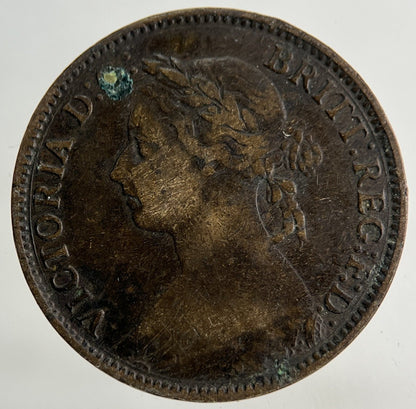 1893 Victoria Farthing Coin | Collectable Grade