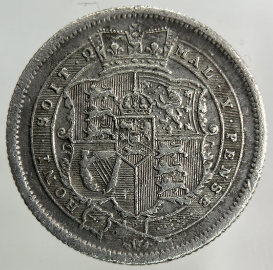 1816 George III 3rd Shilling Silver Coin | Fine Collectable Grade