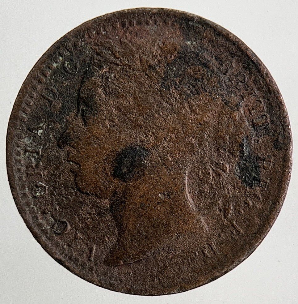 1868 Victoria 1/3 One Third Farthing Coin | Fine Collectable Grade | a9074