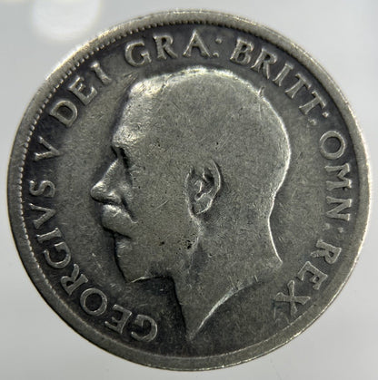 1916 George V Shilling Silver Coin | Collectable Grade