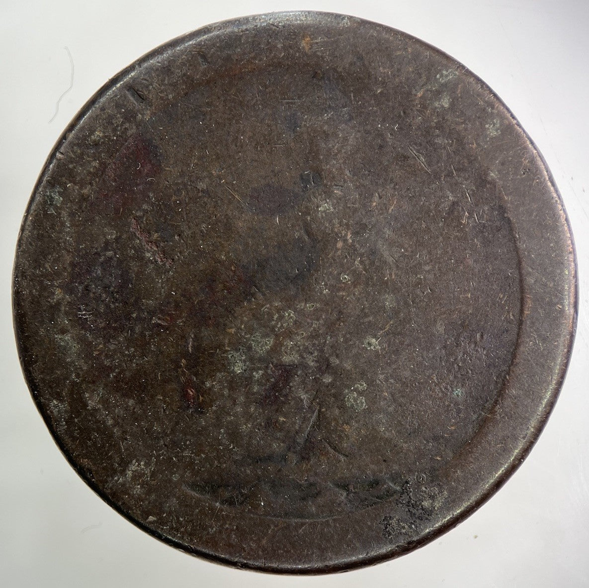 1797 George III 3rd Cartwheel One Penny Coin | Worn Grade