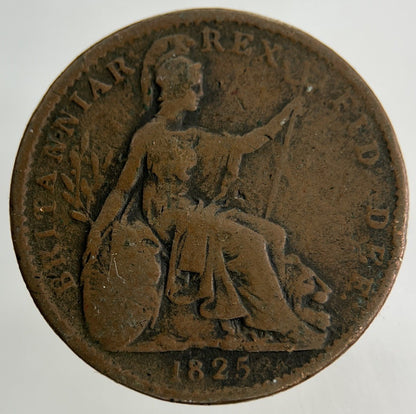 1825 George IV Farthing Coin | Collectable Grade
