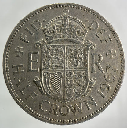 1967 Elizabeth II 2nd Half - Crown Coin | Fine Collectable Grade