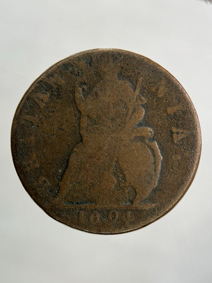 1694 William III 3rd & Mary Farthing Coin | Collectable Grade