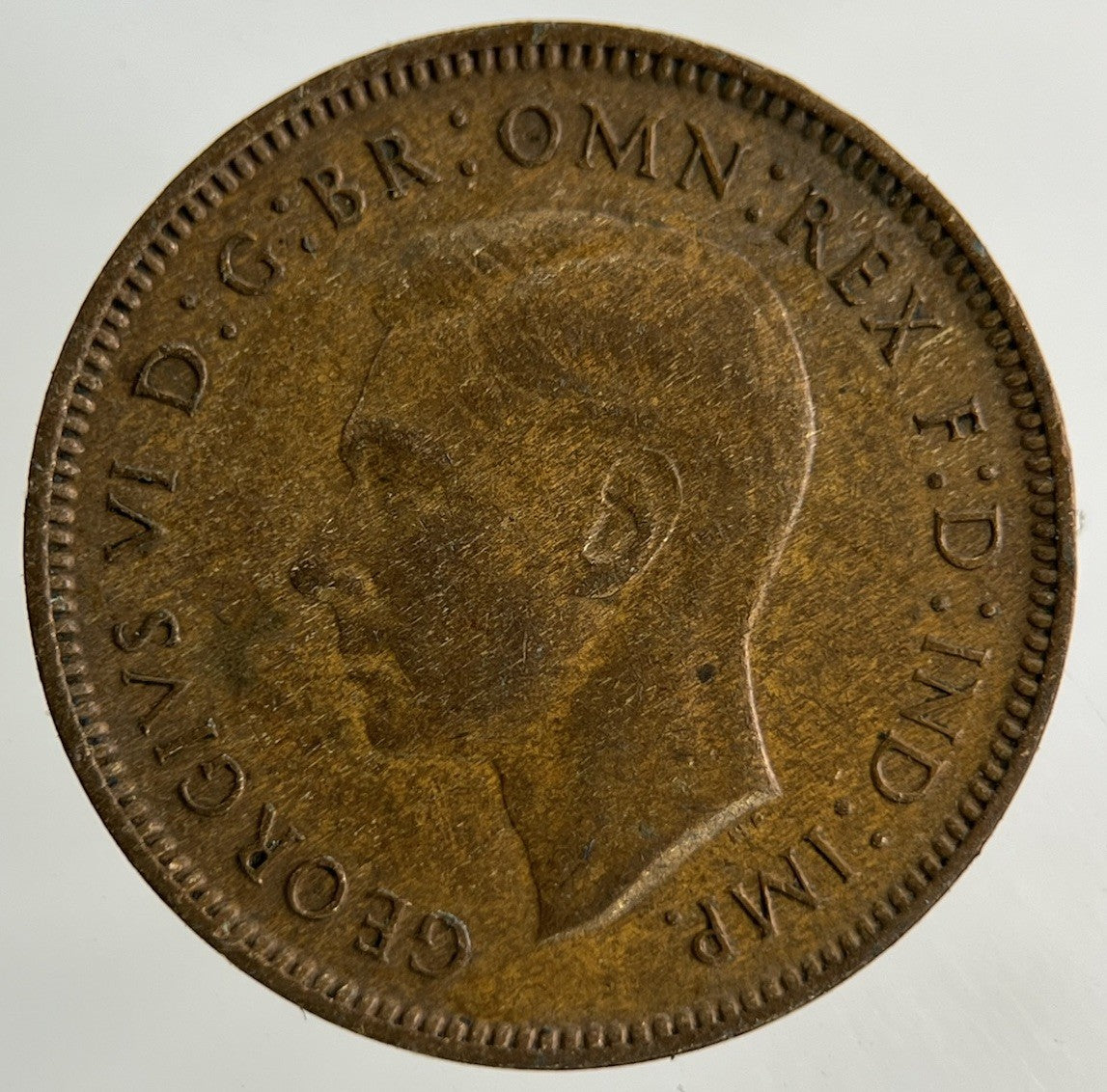 1942 George VI Farthing Coin | Fine Collectable Grade