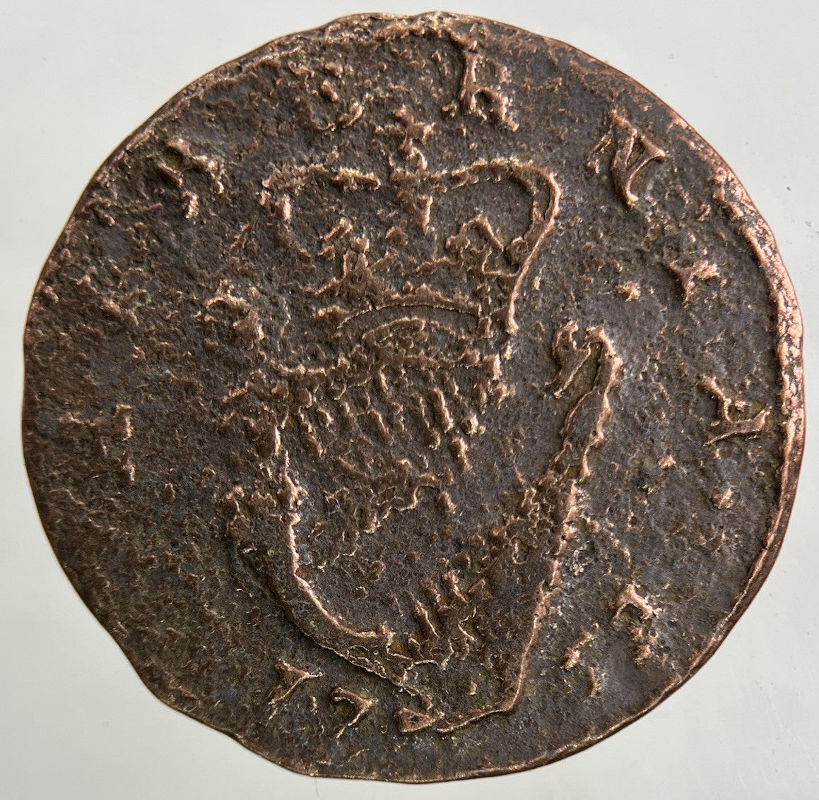 1769 Irish Half - Penny Coin | Collectable Grade