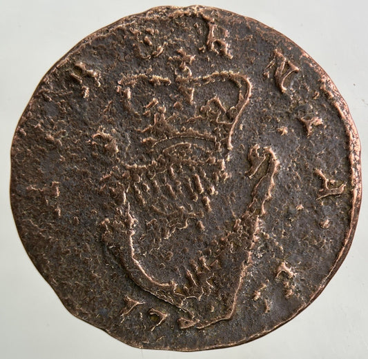 1769 Irish Half - Penny Coin | Collectable Grade