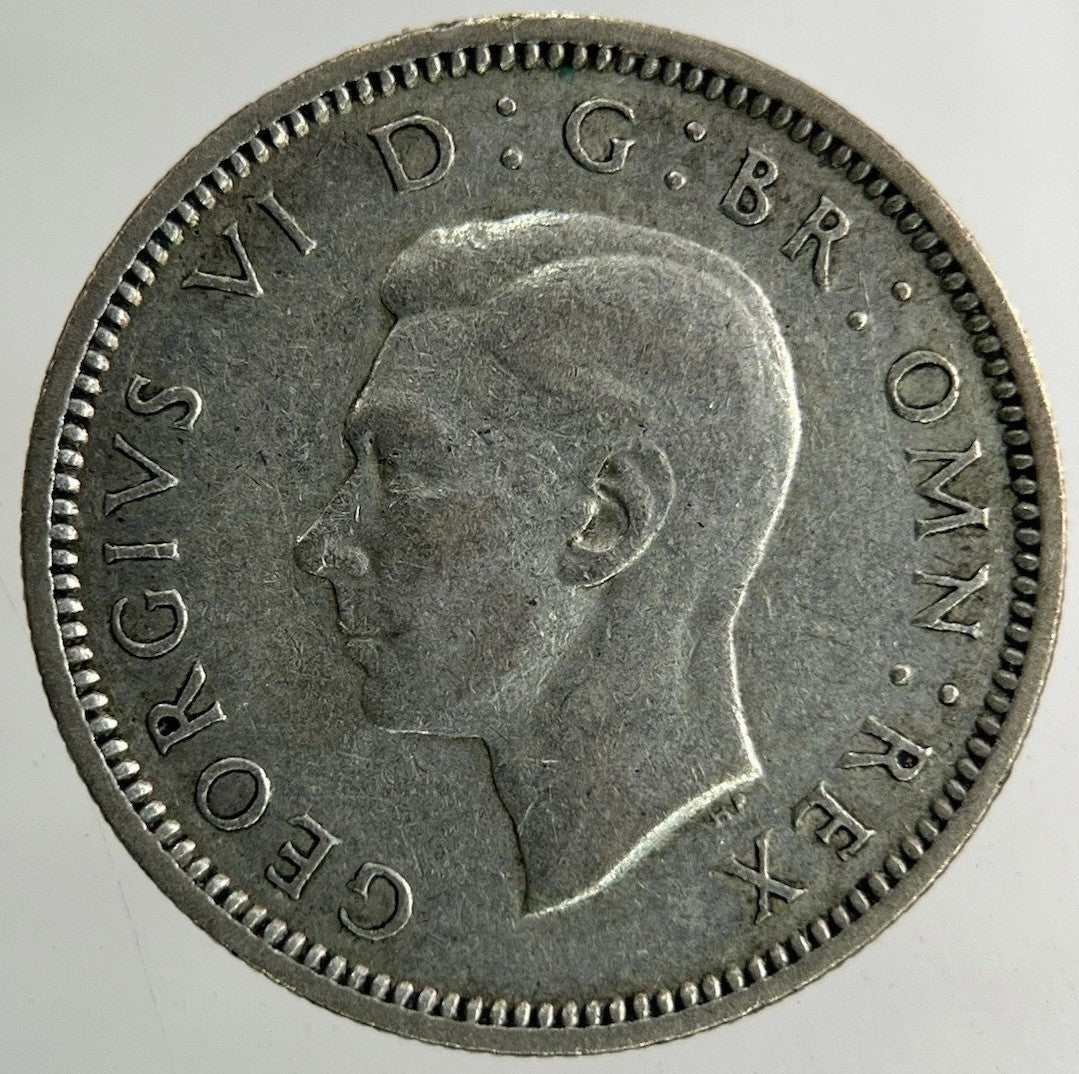 1946 George VI Sixpence Silver Coin | Fine Collectable Grade