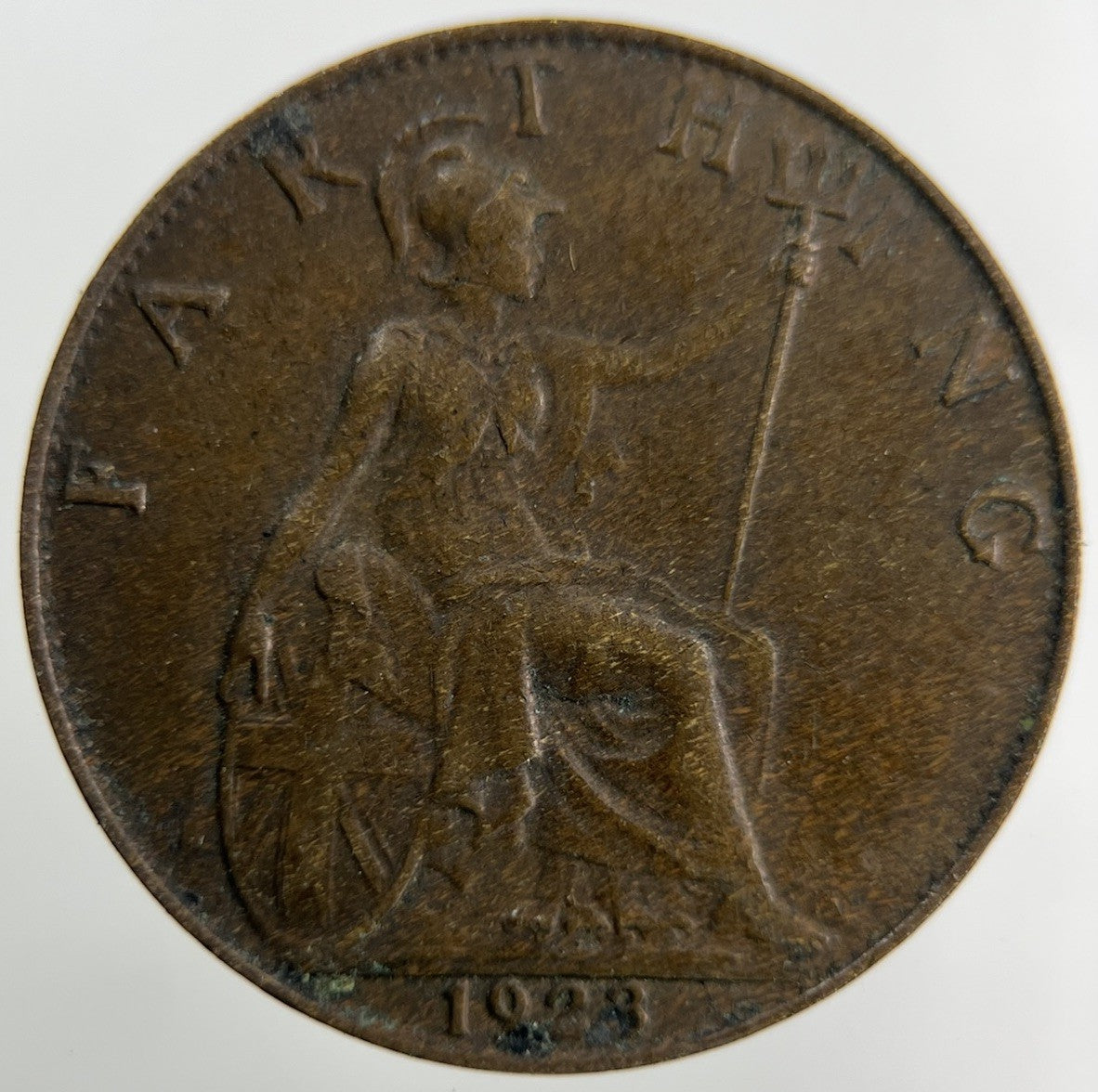 1923 George V Farthing Coin | Collectable Grade