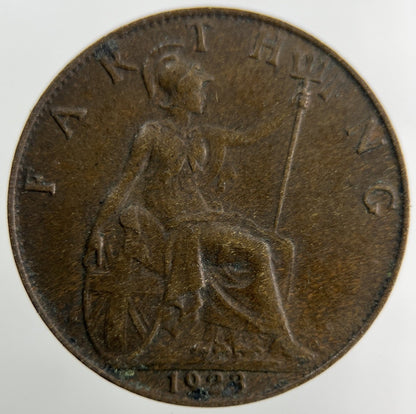 1923 George V Farthing Coin | Collectable Grade