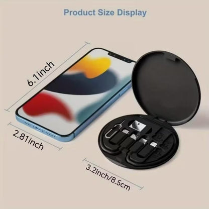 5 in 1 Charging Kit Multiple Adapters Type C/A/Micro/Lightning iPhone Samsung