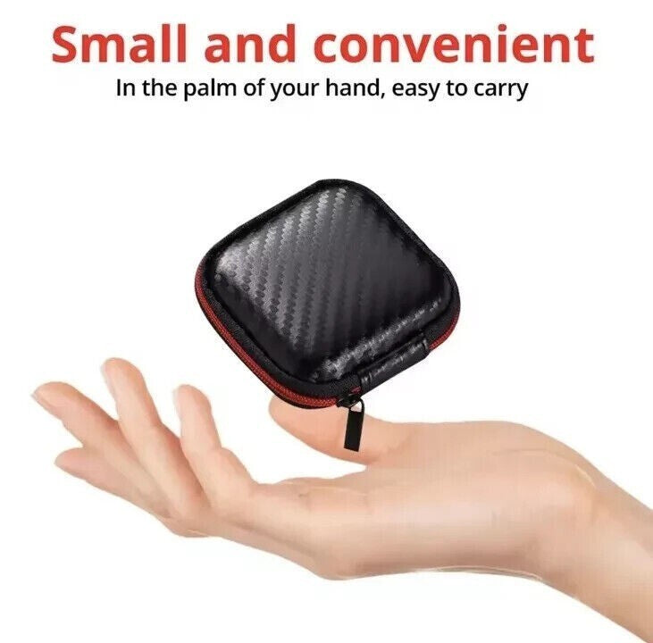 Portable Headset Earphone Hard Case Storage Pouch Box Bag shell Earbud