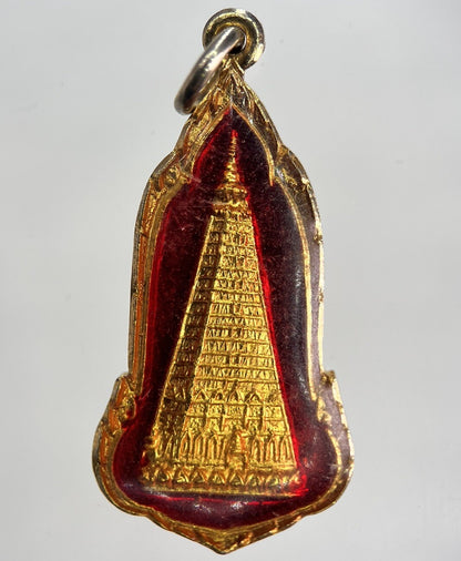 Thai Old Temple Necklace Charm Amulet | Height 3cm | Collectable Grade | a1787