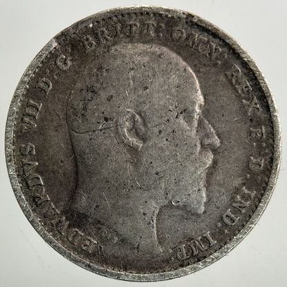 1906 Edward VII Threepence Silver Coin | Fine Collectable Grade