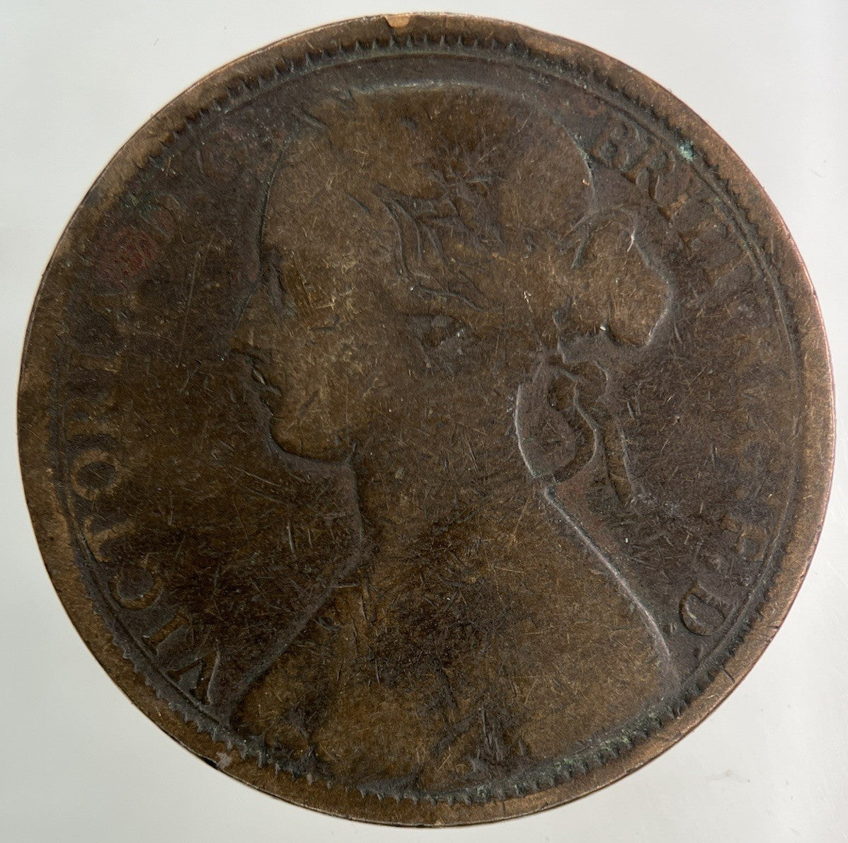 1862 Victoria One Penny Coin | Collectable Grade