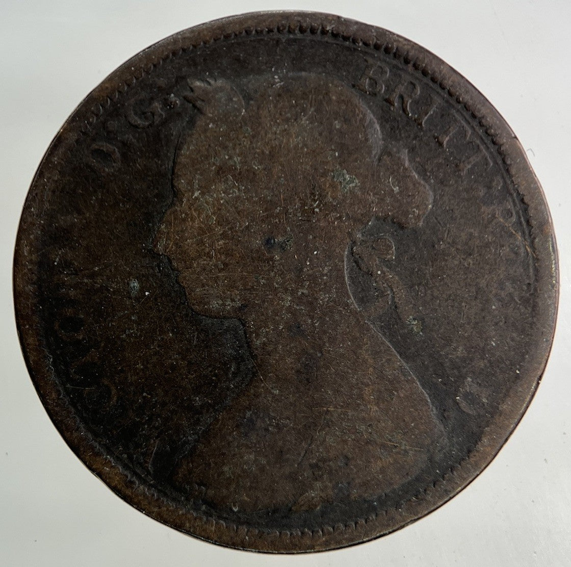 1890 Victoria Half - Penny Coin | Collectable Grade