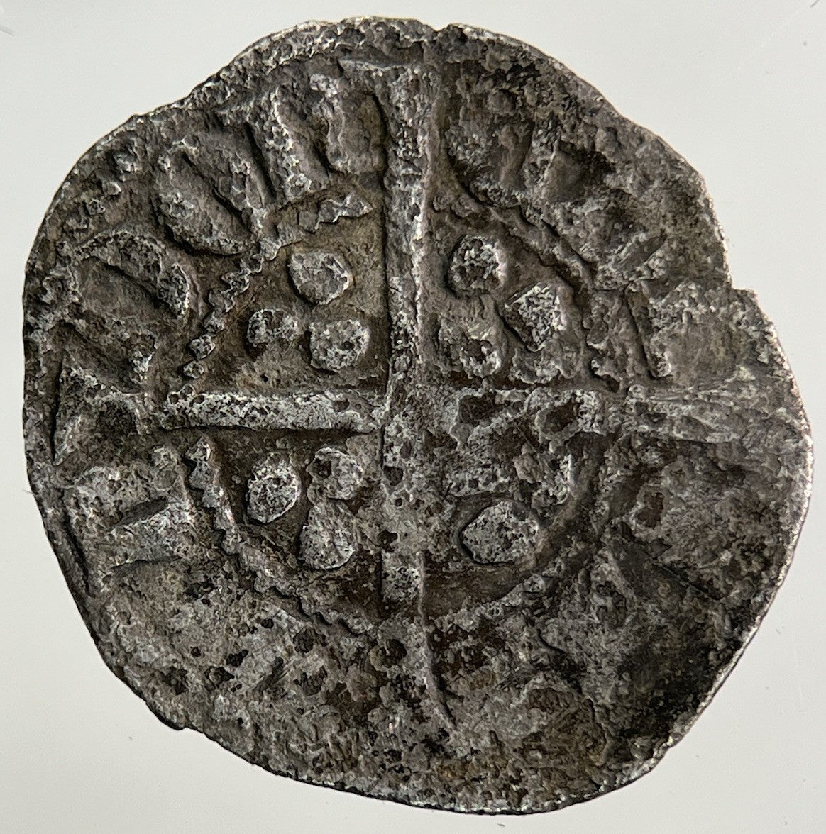 1279 - 1307 Edward I 1st Medieval Hammered Silver Half - Penny Coin