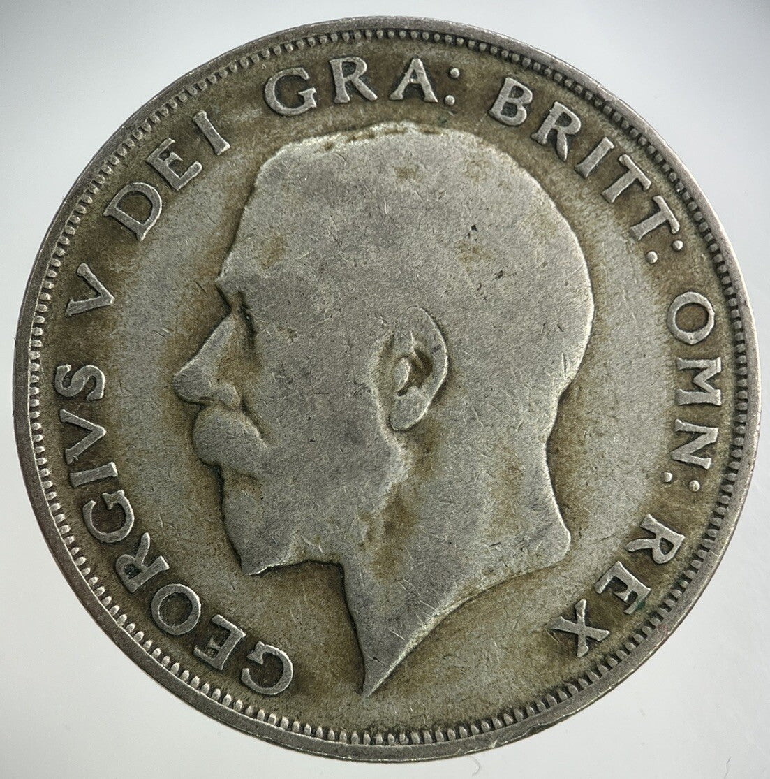 1921 George V Half - Crown Silver Coin | Fine Collectable Grade