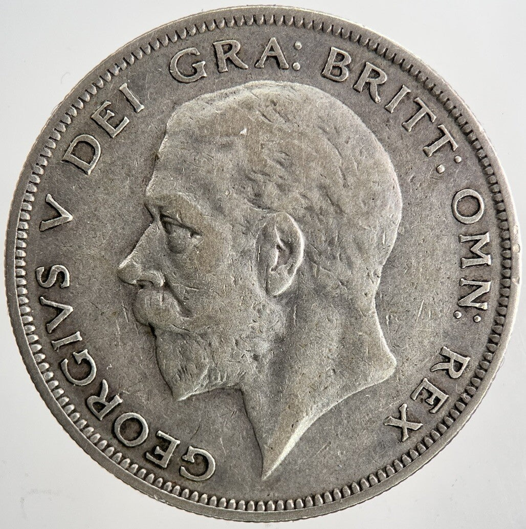 1928 George V Half - Crown Silver Coin | Fine Collectable Grade | a9151