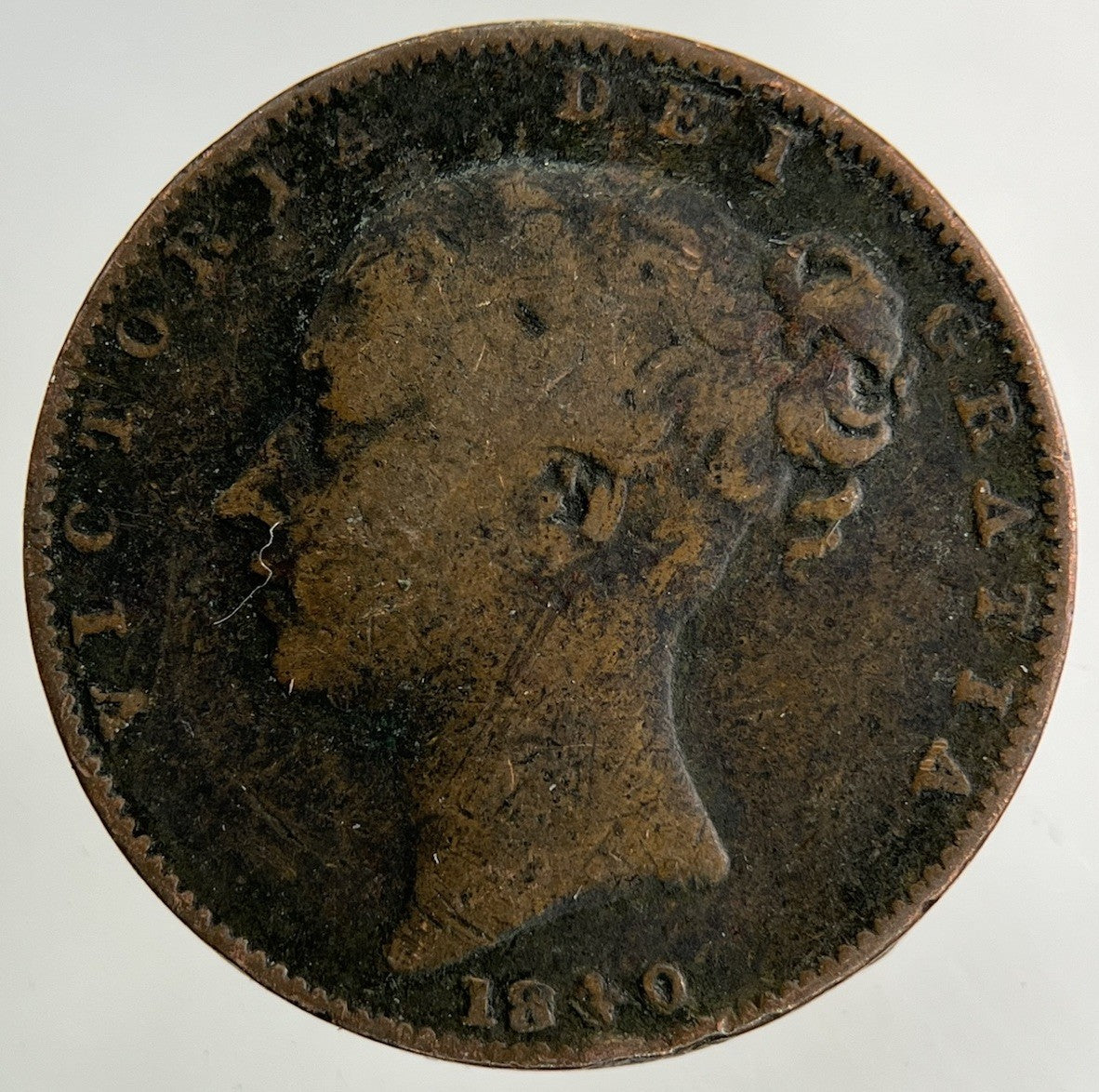 1840 Victoria Farthing Coin | Collectable Grade