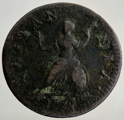 1754 George II 2nd Farthing Coin | Collectable Grade