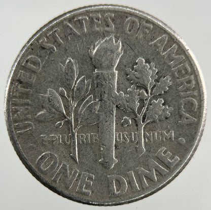 1957 US USA Roosevelt Dime Silver Coin | Collectable Grade
