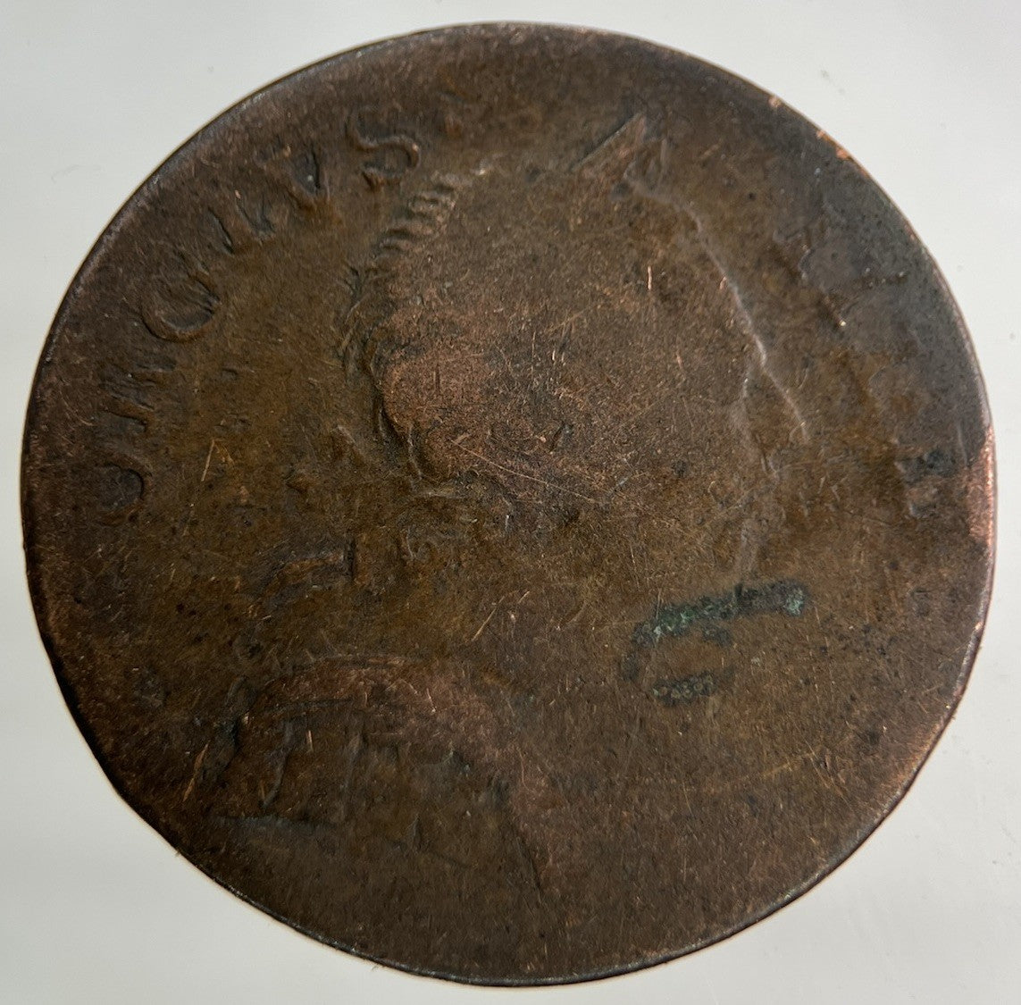 1775 George III 3rd Half - Penny Coin | Collectable Grade
