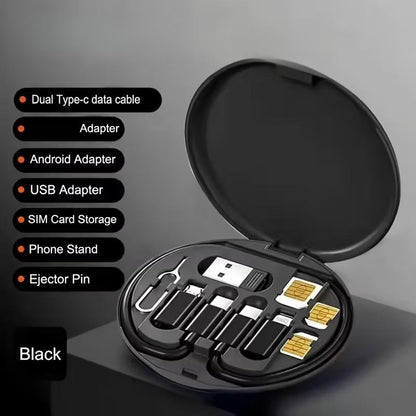 5 in 1 Charging Kit Multiple Adapters Type C/A/Micro/Lightning iPhone Samsung