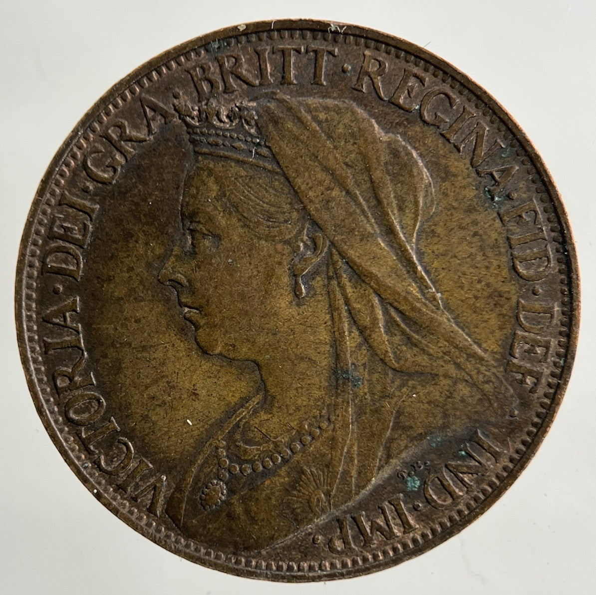 1895 Victoria Farthing Coin | Very High Grade