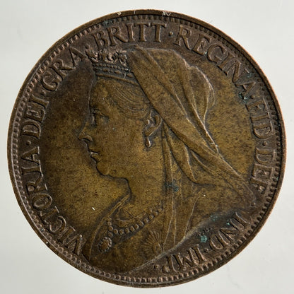 1895 Victoria Farthing Coin | Very High Grade