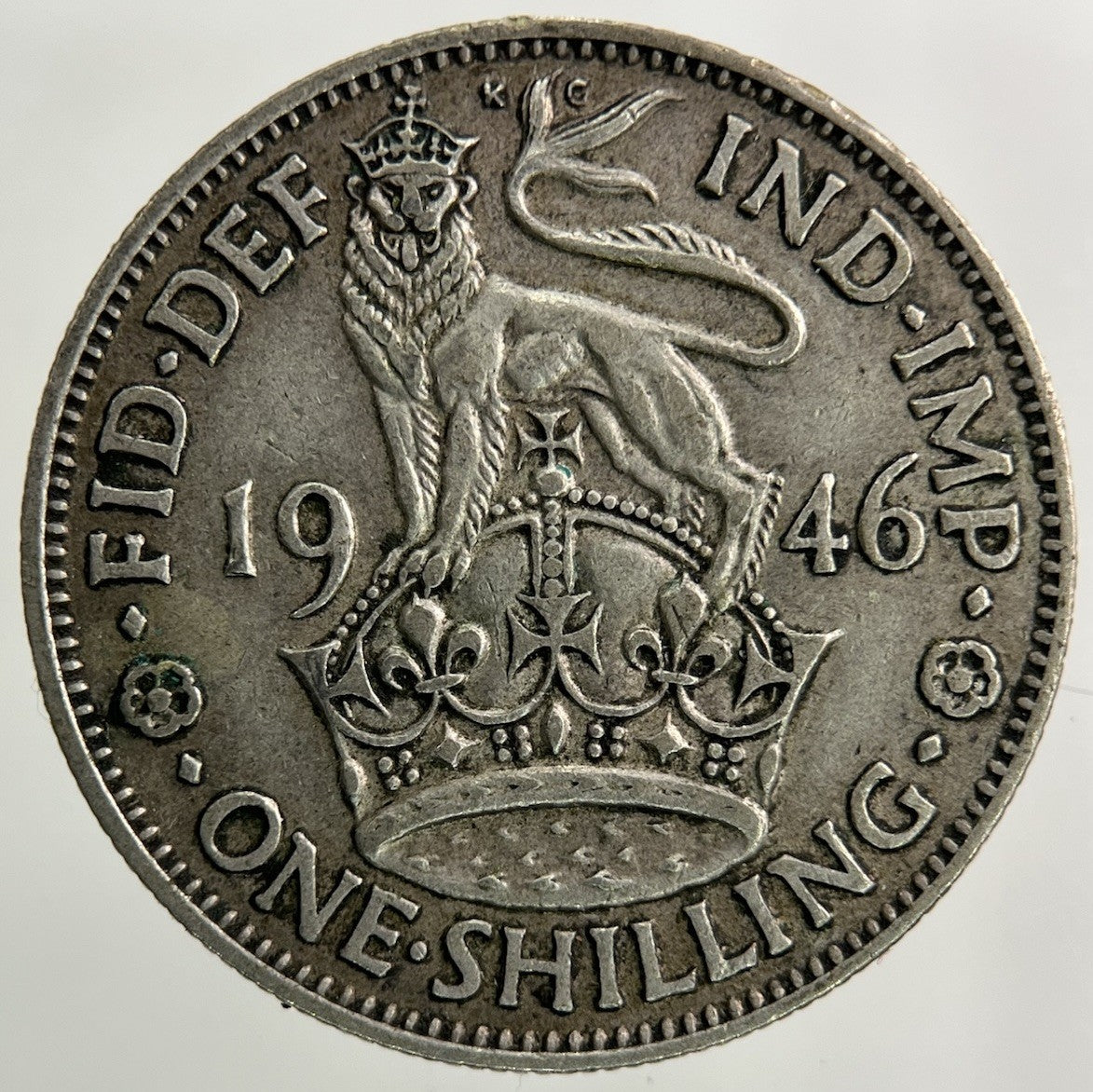 1946 George VI Shilling Silver Coin | Fine Collectable Grade
