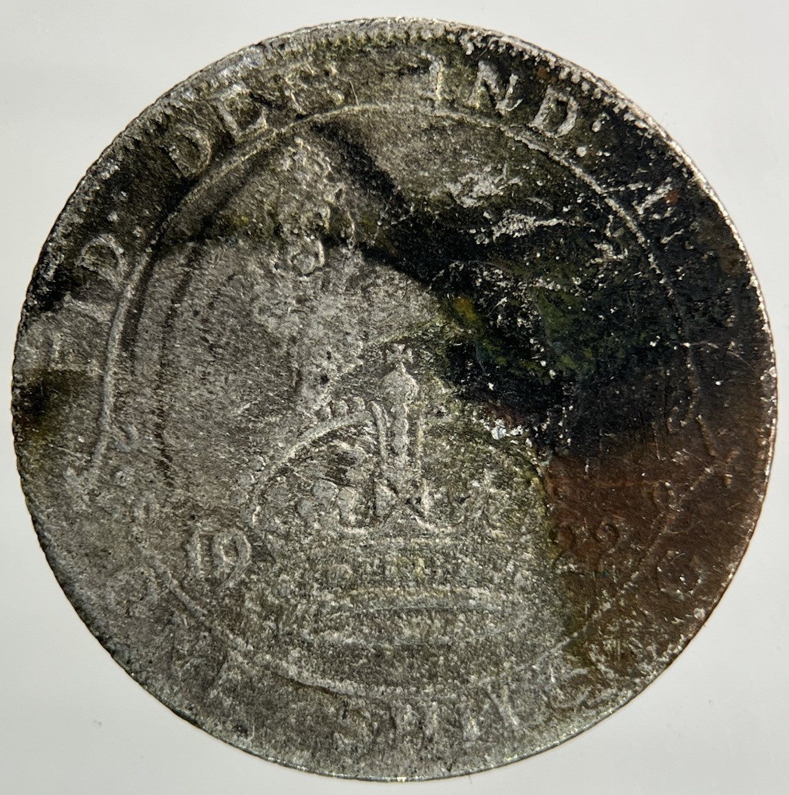 1922 George V Shilling Silver Coin | Fair Grade