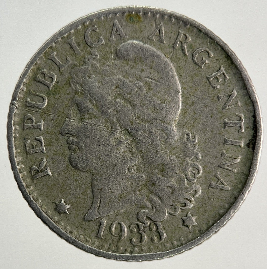 1933 Argentina 5 Centavos Coin | Collectable Grade