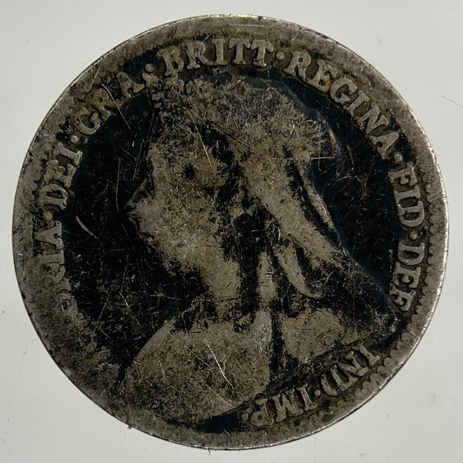 1900 Victoria Threepence Silver Coin | Collectable Grade