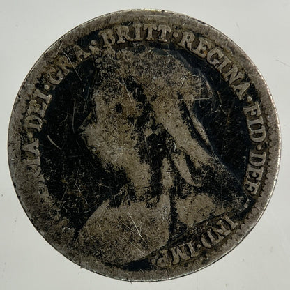 1900 Victoria Threepence Silver Coin | Collectable Grade